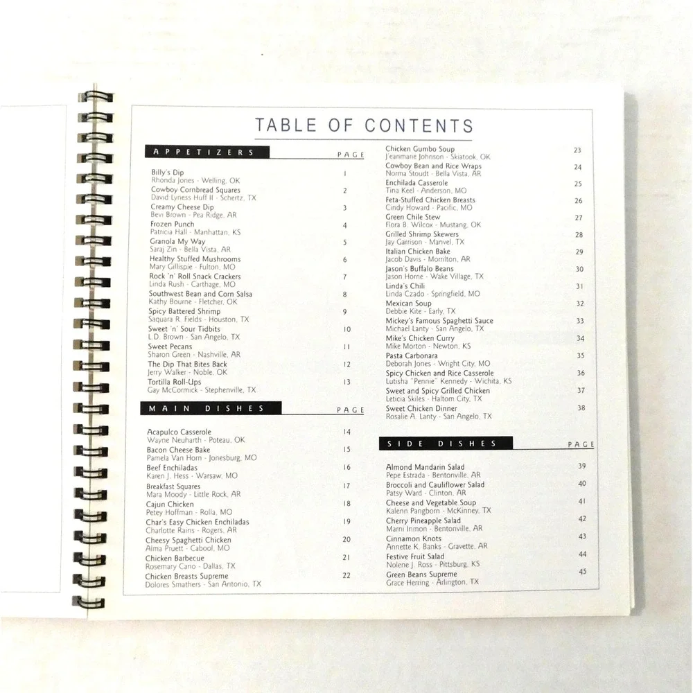 Wal-Mart Family Cookbook 2006 Over 80 Prize-Winning Recipes Spiral Paperback
